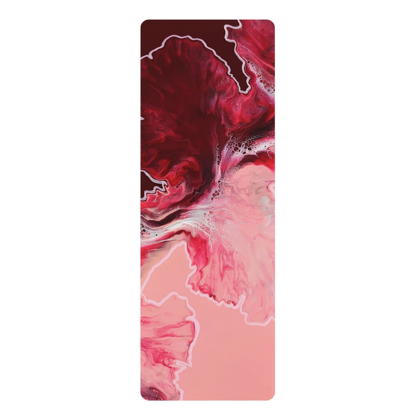 "Hold The Line" Rubber-backed Yoga Mat