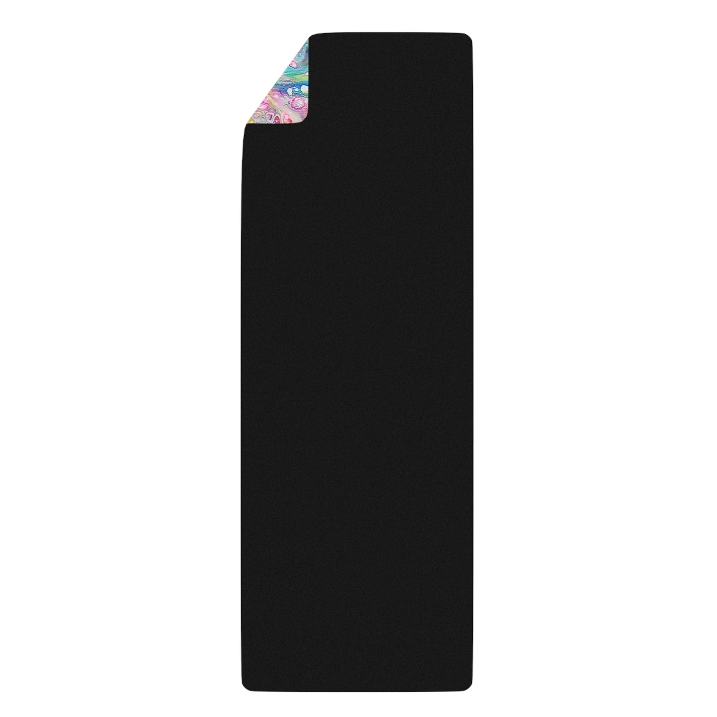 "Rainbow Dragon" Rubber-backed Yoga Mat