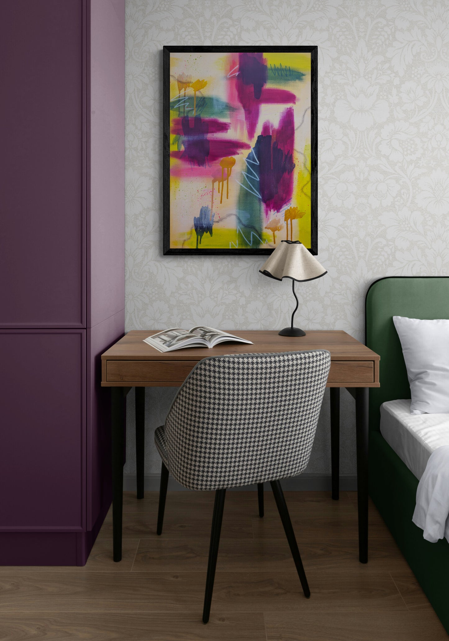 In the Middle of Becoming – Contemporary Abstract Painting