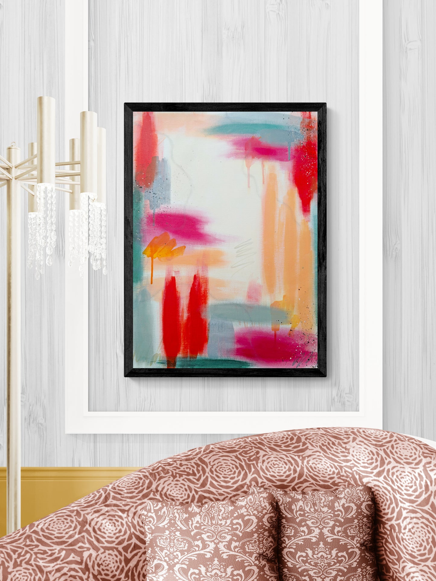 Warm Reassurance – Contemporary Abstract Painting
