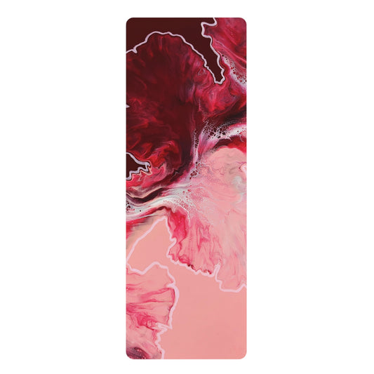 "Hold The Line" Rubber-backed Yoga Mat