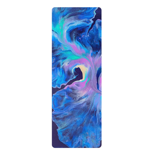 "Bioluminescence" Rubber-backed Yoga Mat