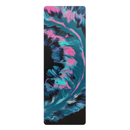 "Plume1" Rubber-backed Yoga Mat