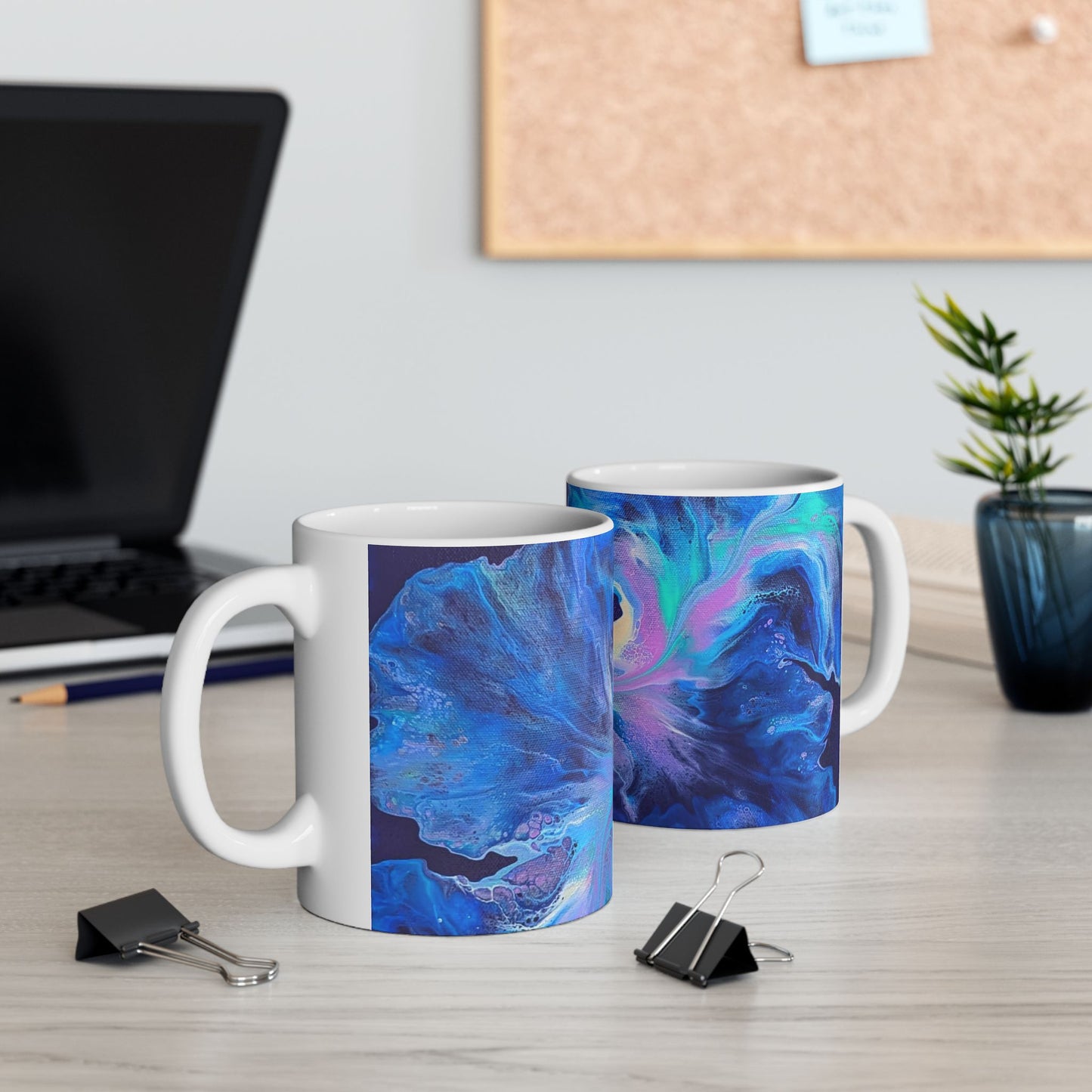 "Bioluminsecence" Ceramic Mug