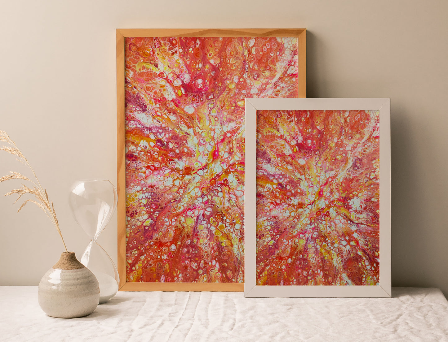 "Phoenix Aflame" - Art Print