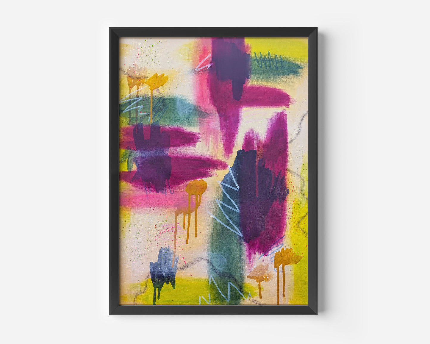 In the Middle of Becoming – Contemporary Abstract Painting