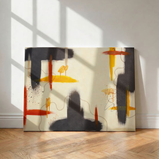 Silt | Warm Neutral Abstract Original Painting