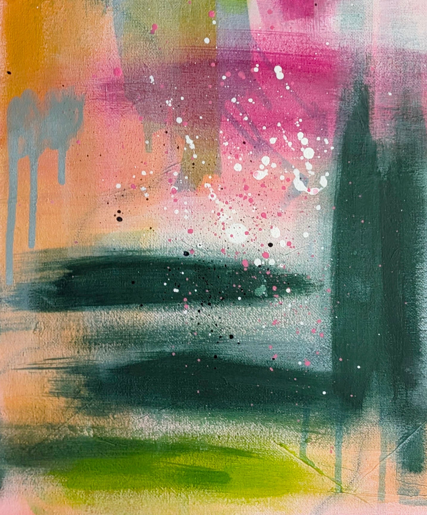 The World Beneath the Surface – Contemporary Abstract Painting