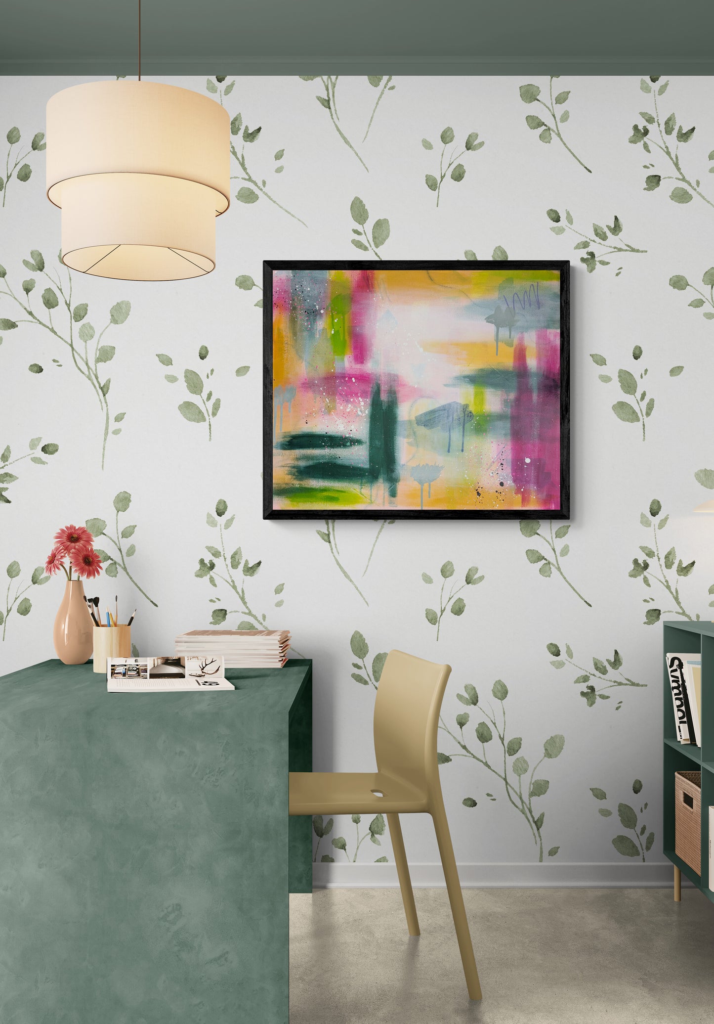 The World Beneath the Surface – Contemporary Abstract Painting