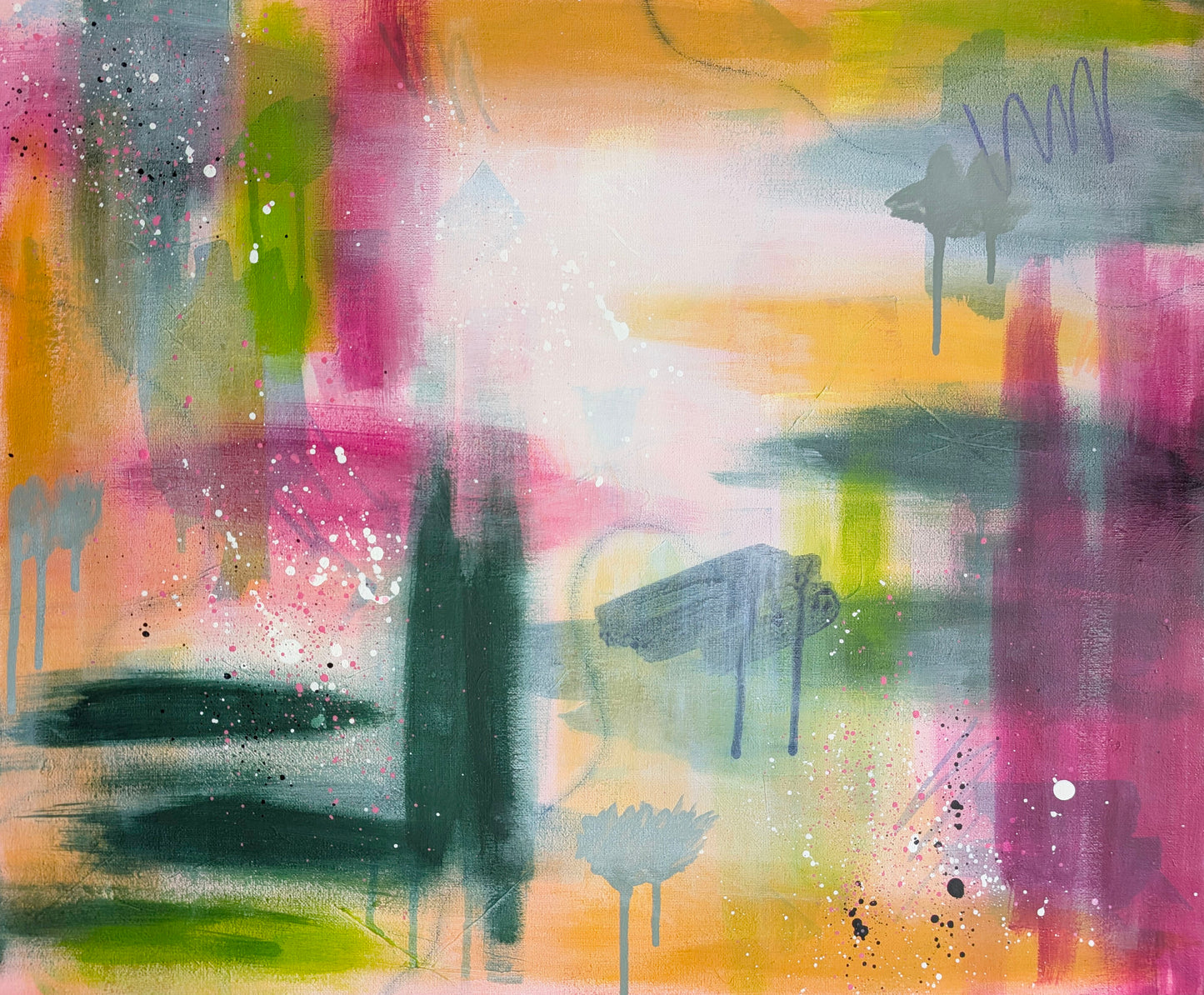 The World Beneath the Surface – Contemporary Abstract Painting