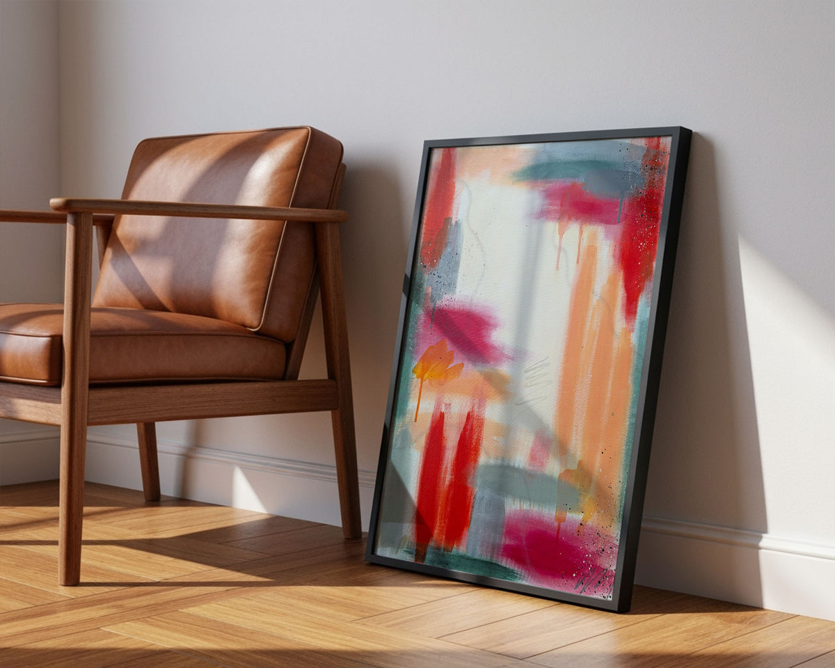 Warm Reassurance | Warm Neutral Abstract Original Painting